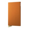 SECRID Porta-Cartões Premium Cardprotector Fluted Orange+ | Ref. 297.CFI-O