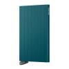 SECRID Porta-Cartões Premium Cardprotector Fluted Teal+ | Ref. 297.CFI-T