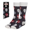 Meias Estampadas MARVEL - 38/45 Cinza | Ref. 299.2900002412