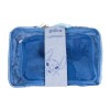 Conjunto Bolsa Necessaire Higiene Pessoal STITCH Azul | Ref. 299.2500003499