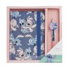Conjunto de Papelaria STITCH Azul/Rosa | Ref. 299.2700000879