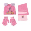 Conjunto Gorro, Luvas e Cachecol PAW PATROL Rosa | Ref. 299.2200010581