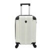 Mala de Cabine / Trolley 45cm 4R. Amovíveis Easyjet 37 Branca | Ref. 337.37BR
