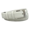 Cinto Clássico de Pele Genuína JOSEPH LOUIS 115cm Branco | Ref. 12.380BR115