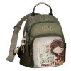 ANEKKE Mochila de Senhora Anti-Roubo Muse Verde Azeitona | Ref. 280.42705-213