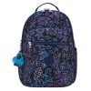 Mochila p/ Portátil 15” KIPLING Seoul College Extra Disco Fish | Ref. 187.40KI61014FK