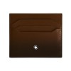 Porta-Cartões 6CC MONTBLANC Meisterstück Sfumato Castanho | Ref. 238.220319