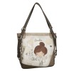 ANEKKE Mala Conversível Mochila Sophia Taupe | Ref. 280.42805-144
