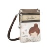 ANEKKE Mini Bolsa Tiracolo 2C Sophia Bege/Taupe | Ref. 280.42803-905