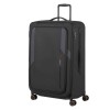 SAMSONITE Mala Viagem / Trolley Grande 78cm 4R Exp Glazed Preta | Ref. 92.159767-1041
