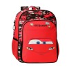 Mochila Escolar 40cm Adap. CARS McQueen Red Vermelha | Ref. 186.42123F1