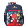 Mochila Pré-Escolar Adap. 33Cm Gravity of SPIDERMAN Azul Marinho | Ref. 186.42622F1