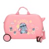 Mala Infantil 45cm 4R Easyjet STITCH You & Me Rosa | Ref. 186.4351011