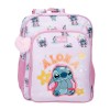 Mochila Escolar Adap. 40Cm STITCH You & Me Malva, Modelo: Mochila 40cm Adap., Cor: Malva