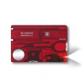 Swiss Card Lite c/ LED Victorinox Vermelho Translúcido | Ref. 320.07300.T