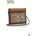 Camel Active Carteira Porta-Notas com fio JOURNEY Areia | Ref. 91B0070525