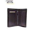 Camel Active Carteira Porta-Notas Vertical com Porta-Moedas TOLEDO Castanho | Ref. 9124470829