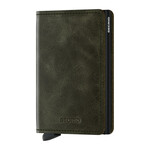 Secrid SLIMWALLET Vintage Olive-Black | Ref. 297.SV-OL-P