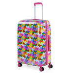 Mala de Viagem / Trolley Médio 67cm 4R AGATHA RUIZ DE LA PRADA Corazones Fuschia | Ref. 237.13116001