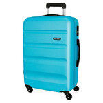 Mala de Viagem / Trolley Grande 75cm 4R ROLL ROAD Flex Azul Turquesa | Ref. 186.584946AC