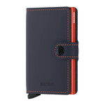 Secrid MINIWALLET Matte Night Blue & Orange | Ref. 297.MM-NBO