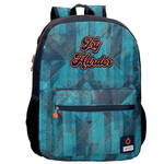 Mochila Escolar Adaptável 44cm Enso TRY HARDER Azul | Ref. 186.90823D1