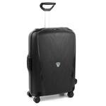 Roncato Mala de Viagem / Trolley Médio 68cm 4 Rodas LIGHT Preta | Ref. 99.50071201