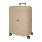 Mala de Cabine / Trolley 55cm 4 Rodas Movom DIMENSION Champanhe | Ref. 186.5189124