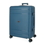 Mala de Viagem / Trolley Grande 75cm 4 Rodas Movom DIMENSION Azul Marinho | Ref. 186.5189323