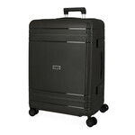 Mala de Viagem / Trolley Médio 66cm 4 Rodas Movom DIMENSION Preta | Ref. 186.5189221