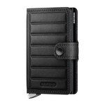 Carteira SECRID Premium Miniwallet Emboss Lines Black + | Ref. 297.MEL-B