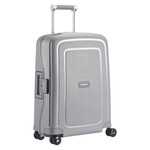 Samsonite Mala/Trolley de Cabine 55cm 4 Rodas Spinner S´CURE Prata | Ref. 9210U00325