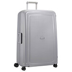 Samsonite Mala/Trolley de Viagem Gigante 81cm 4 Rodas Spinner S´CURE Prata | Ref. 9210U00425