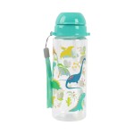 Garrafa de Água Tritan 400ml I-Drink DINO Transparente | Ref. 343.ID2117