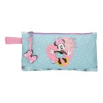 Estojo Escolar Minnie MY HAPPY PLACE Azul/Rosa | Ref. 186.2794021