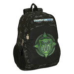 Mochila Escolar Adap. 44cm TRANSFORMERS Preta | Ref. 248.612205665