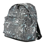 Mochila Casual 42Cm Benzi BZ5744 Cinza/Azul NYC | Ref. 288.BZ5744CA