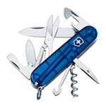Canivete 91mm VICTORINOX Climber SliverTech Azul Translúcido | Ref. 320.13703.T2