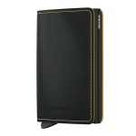 Carteira SECRID Slimwallet Matte Black & Ochre | Ref. 297.SM-BO