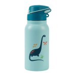 Garrafa Térmica 350ml c/ Tampa I-DRINK Dino Kids Azul | Ref. 343.ID0511