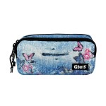 GHUTS Estojo Escolar Duplo GH128 P18 Denim Trend 1282518 | Ref. 294.2512818