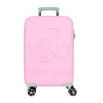 Mala de Cabine / Trolley 55cm 4R MICKEY Crazy Trip Rosa | Ref. 186.5438522