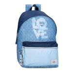 Mochila Escolar Adap. 42cm PEPE JEANS Noni Denim Azul Claro | Ref. 186.68223D2