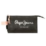 Estojo Escolar Triplo PEPE JEANS Cintia Preta | Ref. 186.6014341