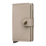 Carteira SECRID Miniwallet Pebble Latte | Ref. 297.MPE-L