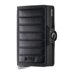 Carteira SECRID Premium Twinwallet Emboss Lines Black + | Ref. 297.TEL-B+