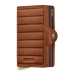 Carteira SECRID Premium Twinwallet Emboss Lines Cognac + | Ref. 297.TEL-C+