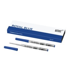 Pack 2 Recargas Montblanc Ballpoint Pen (B) Royal Blue | Ref. 238.124491