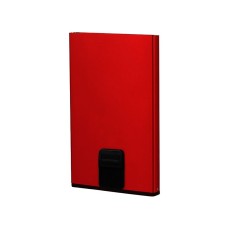 Samsonite Porta-Cartões Deslizante ALU FIT SLG Vermelho | Ref. 92KB920100