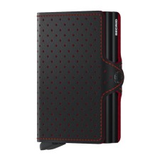 Secrid TWINWALLET Perforated Black-Red | Ref. 297.TPF-BR